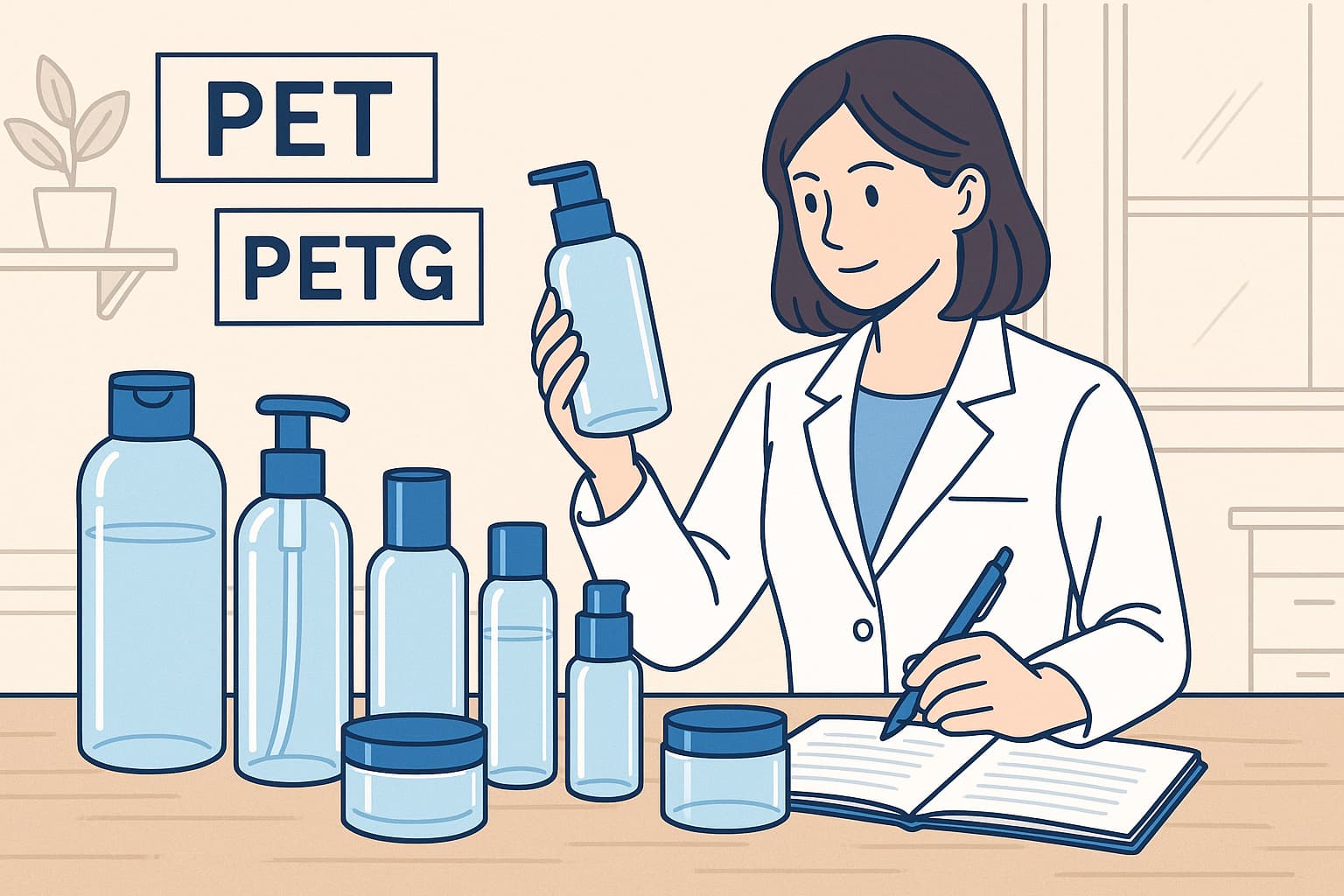 PET與PETG材質差異解析:保養品塑膠容器該如何選材? PET與PETG材質差異解析:保養品塑膠容器該如何選材?